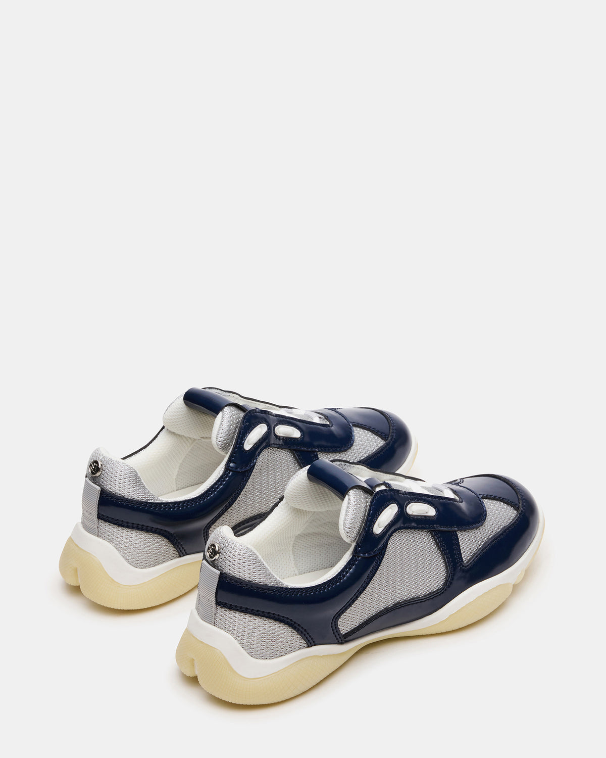 DUSTIN Navy Mesh Lace-Up Low-Top Women's Sneaker | Steve Madden discount