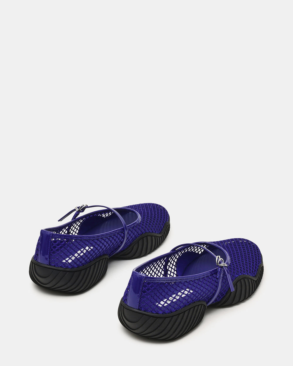 VICKEE Blue Mesh Mary Jane Buckle Chunky Sole Ballet Women's Sneaker | Steve Madden online