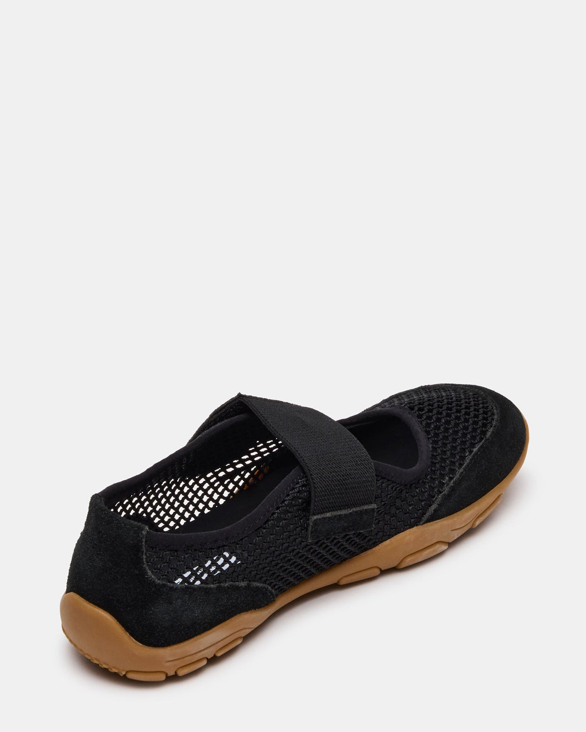 BANKS Black Mesh Velcro Mary Jane Women's Sneaker | Steve Madden US