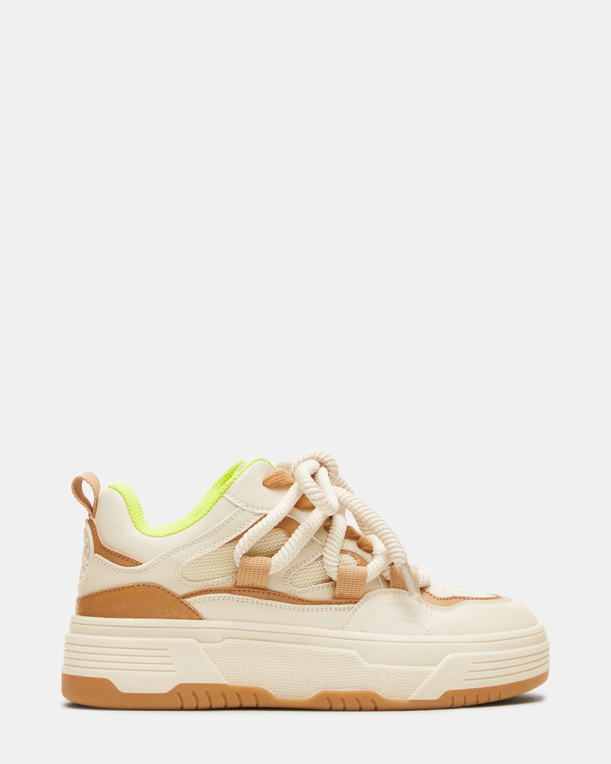 BOOMER Tan Multi Platform Chunky Sneaker | Women's Sneakers | Steve Madden discount