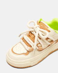 BOOMER Tan Multi Platform Chunky Sneaker | Women's Sneakers | Steve Madden discount