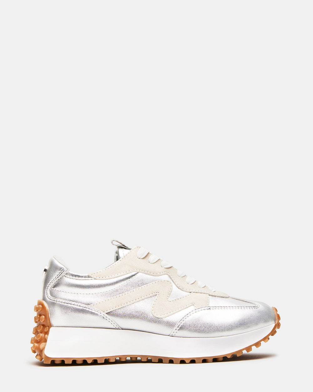 CAMPO Silver Lace-Up Women's Sneaker | Steve Madden online