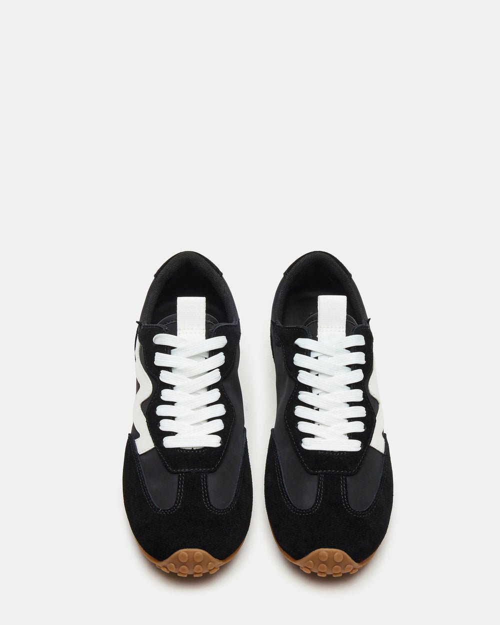 CASPER Black/White Low-Top Lace-Up Women's Sneaker | Steve Madden for Sale