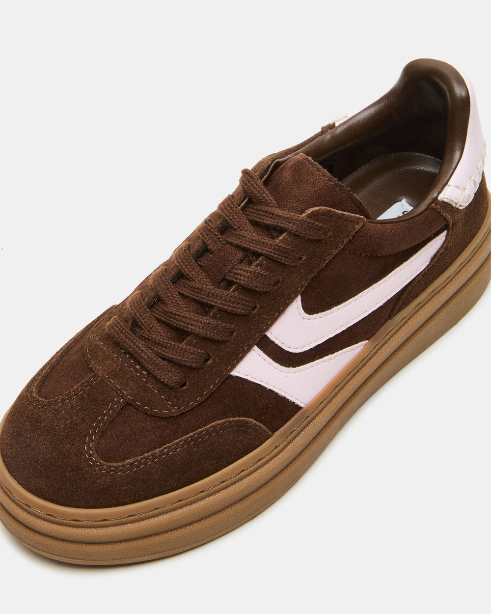 DODGE Brown Multi Low-Top Platform Women's Sneaker | Steve Madden Sale