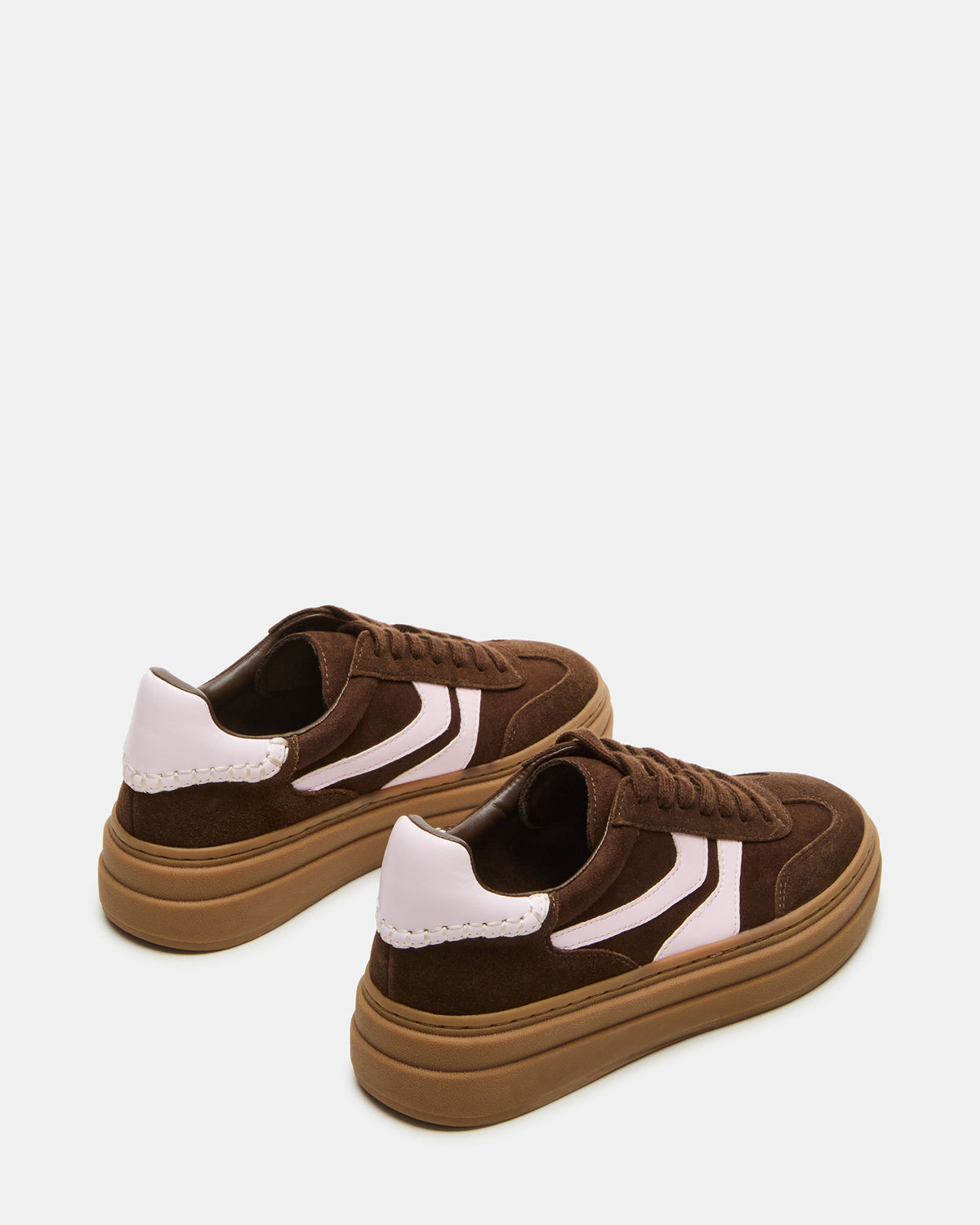 DODGE Brown Multi Low-Top Platform Women's Sneaker | Steve Madden Sale