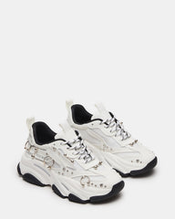 POSSESSION Piercing White Platform Lace-Up Women's Sneaker | Steve Madden Sale