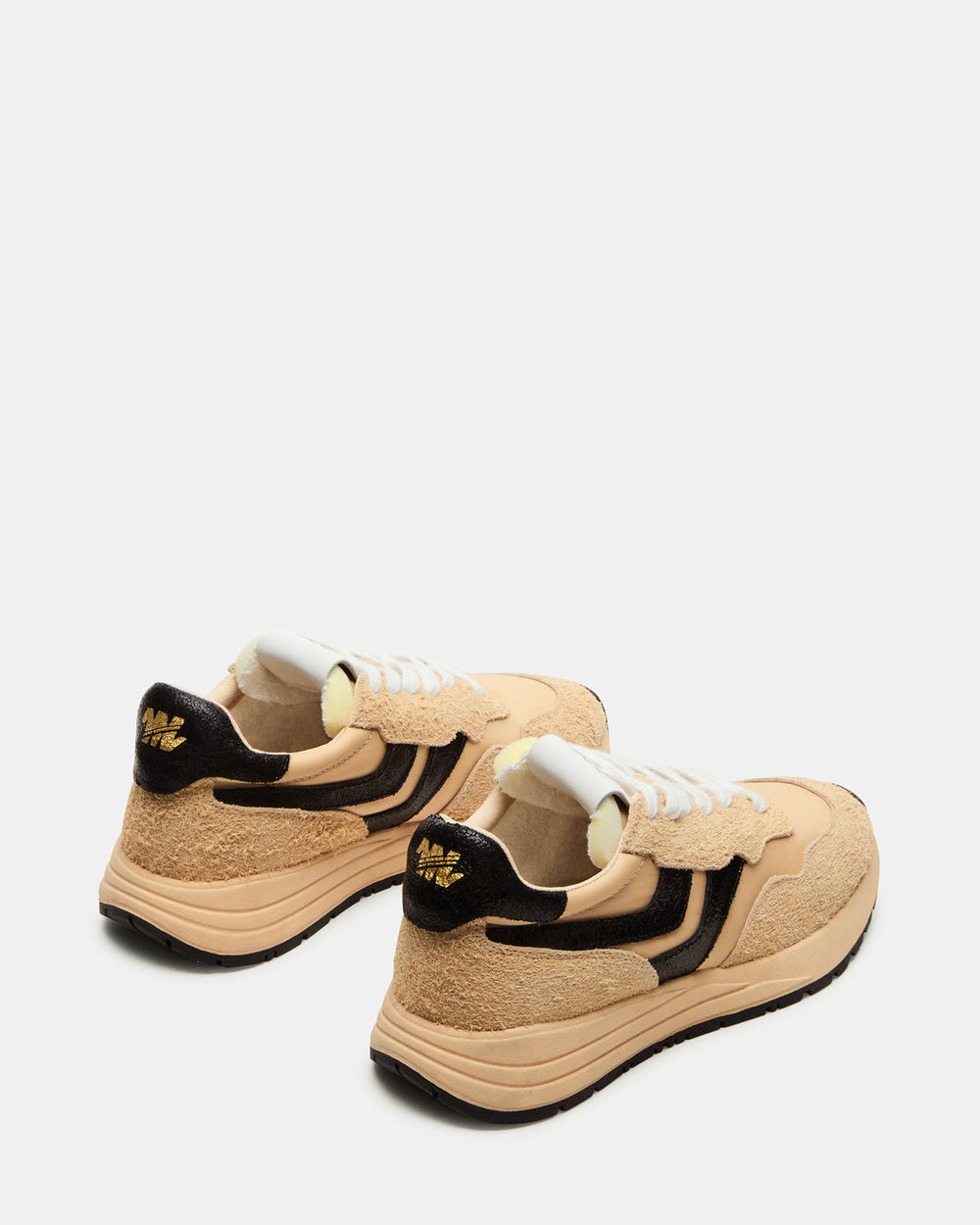 BURST Tan/Multi Women's Low-Top Lace-Up Sneaker | Steve Madden online