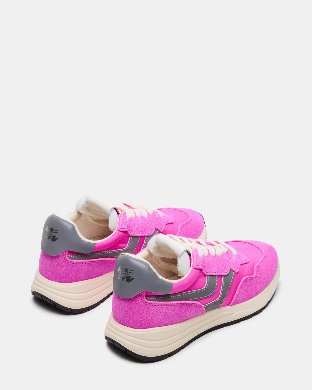 BURST Pink Multi Women's Low-Top Lace-Up Sneaker | Steve Madden discount
