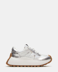 SUPERCAMPO Silver Multi Women's Platform Low-Top Sneaker | Steve Madden online