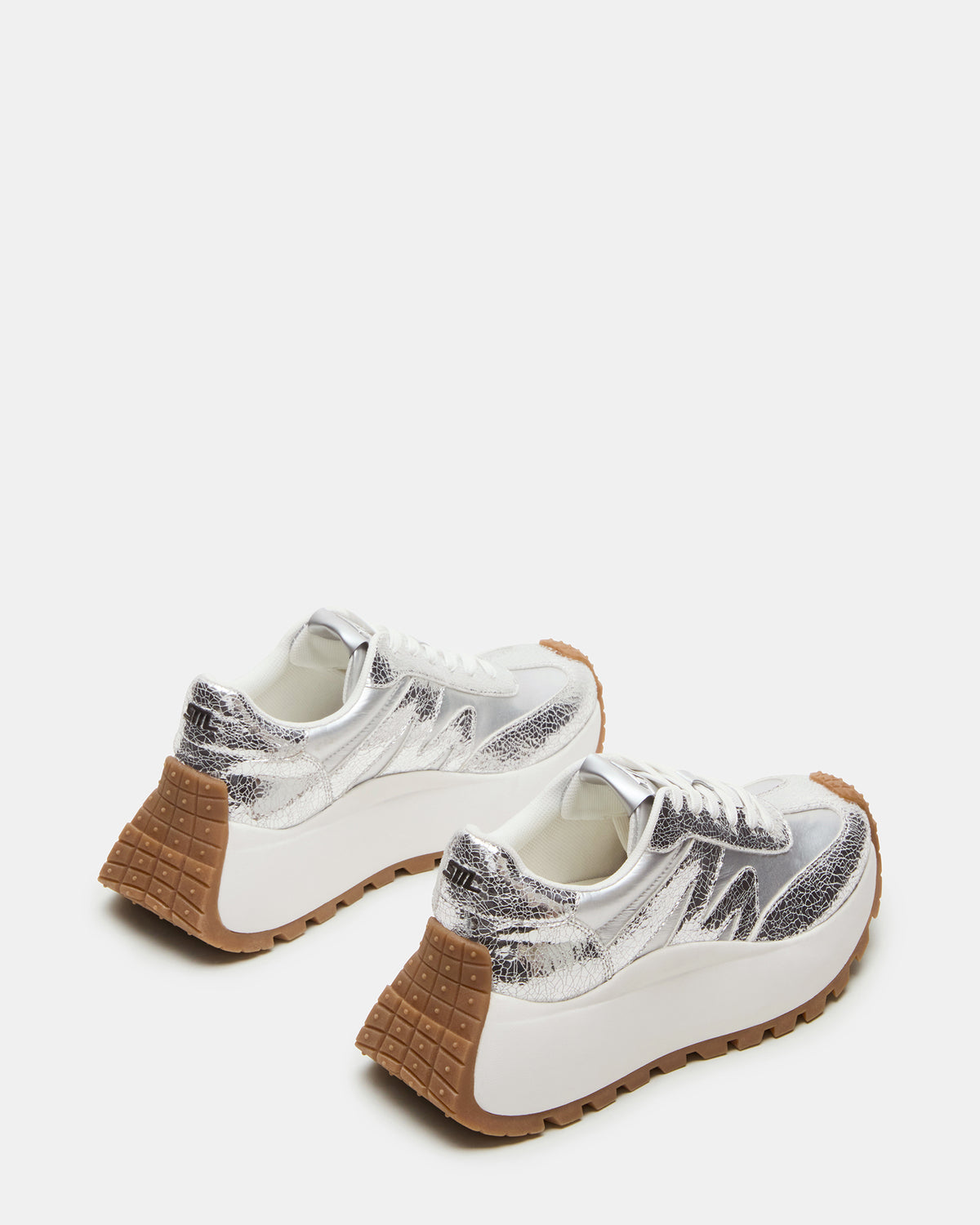 SUPERCAMPO Silver Multi Women's Platform Low-Top Sneaker | Steve Madden online