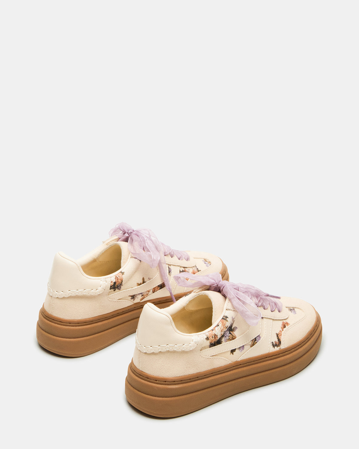 DODGE Floral Multi Low-Top Platform Women's Sneaker | Steve Madden Sale