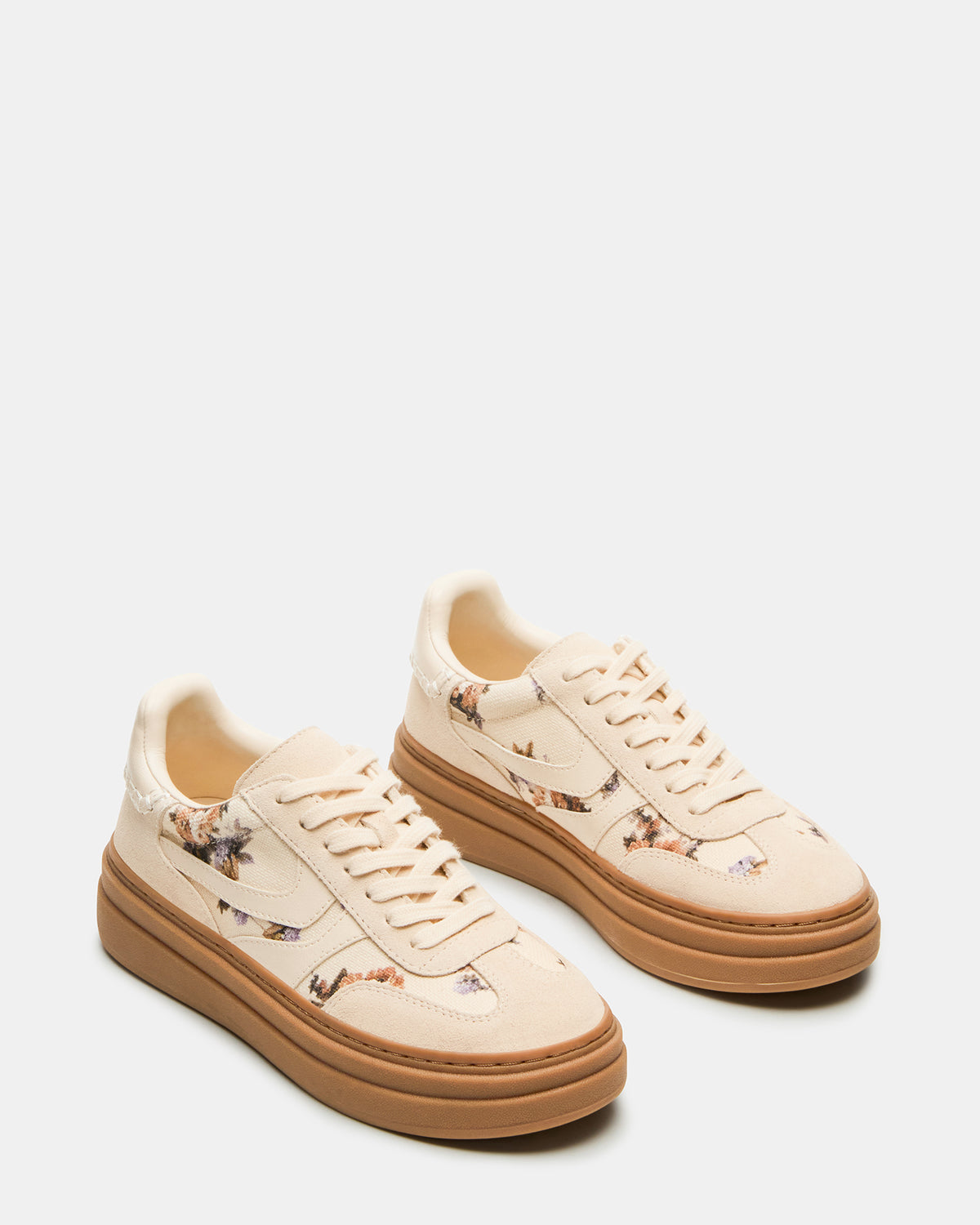 DODGE Floral Multi Low-Top Platform Women's Sneaker | Steve Madden Sale