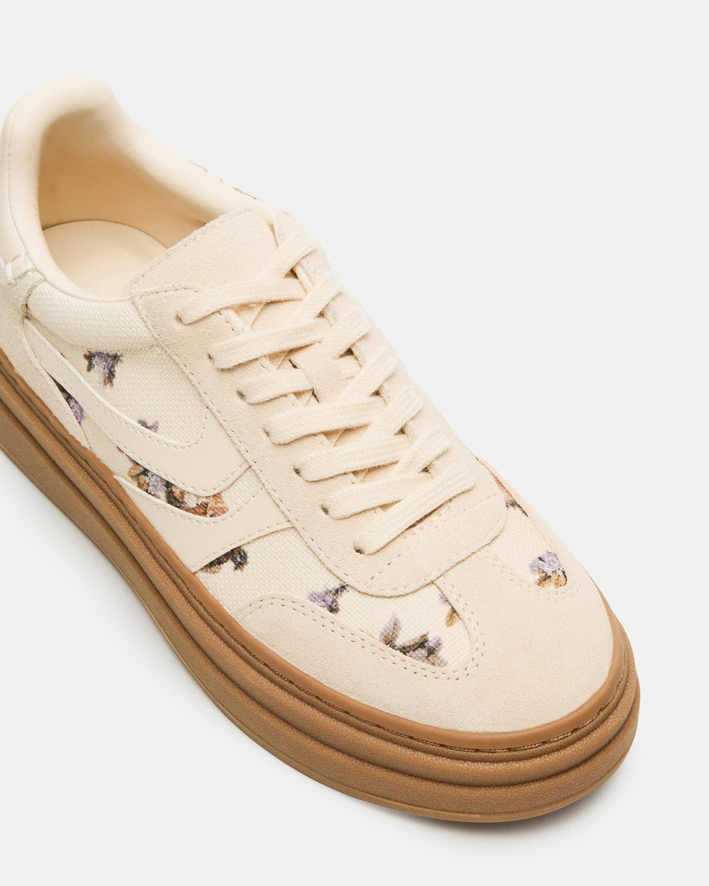 DODGE Floral Multi Low-Top Platform Women's Sneaker | Steve Madden Sale
