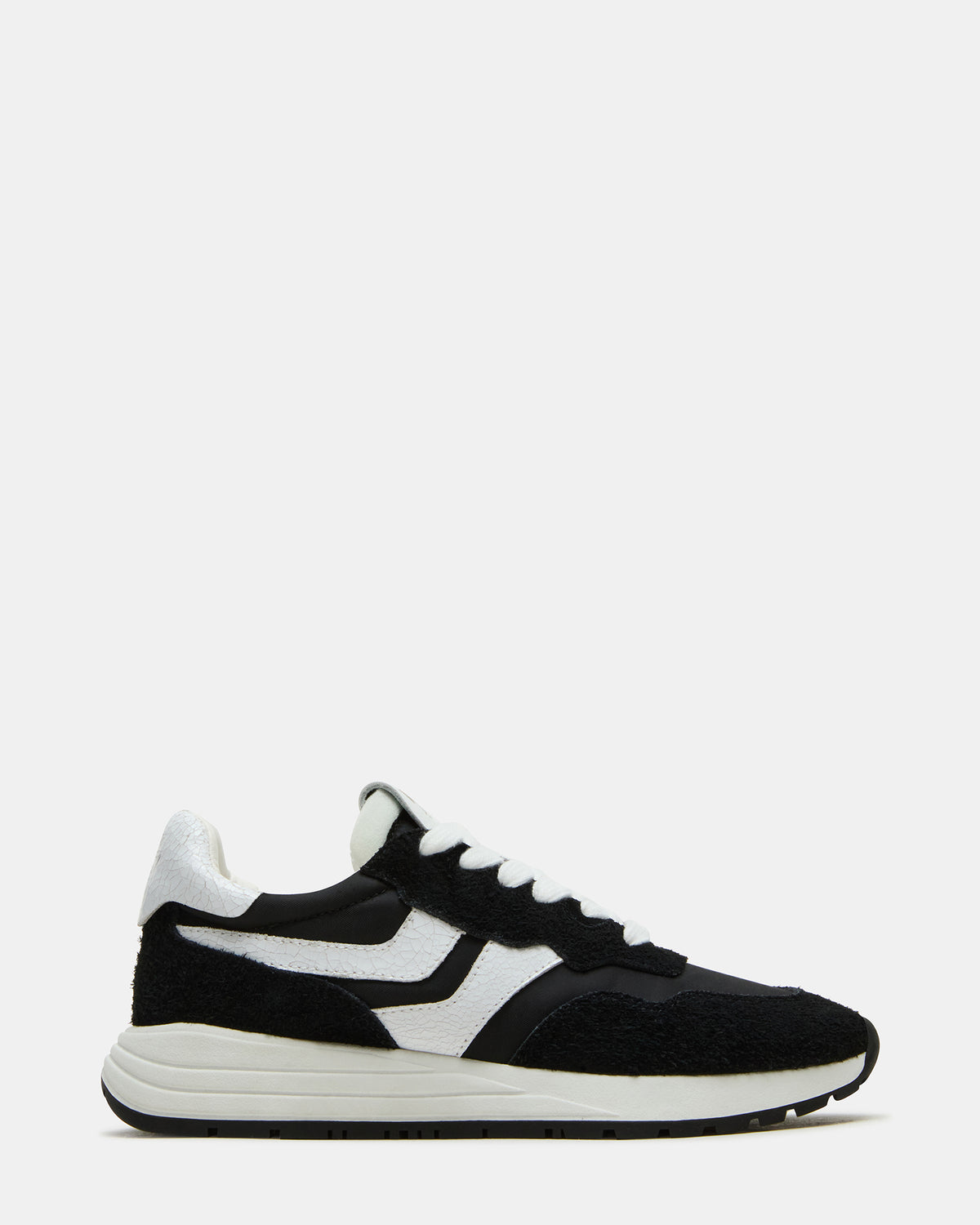 BURST Black Multi Women's Low-Top Lace-Up Sneaker | Steve Madden for Sale