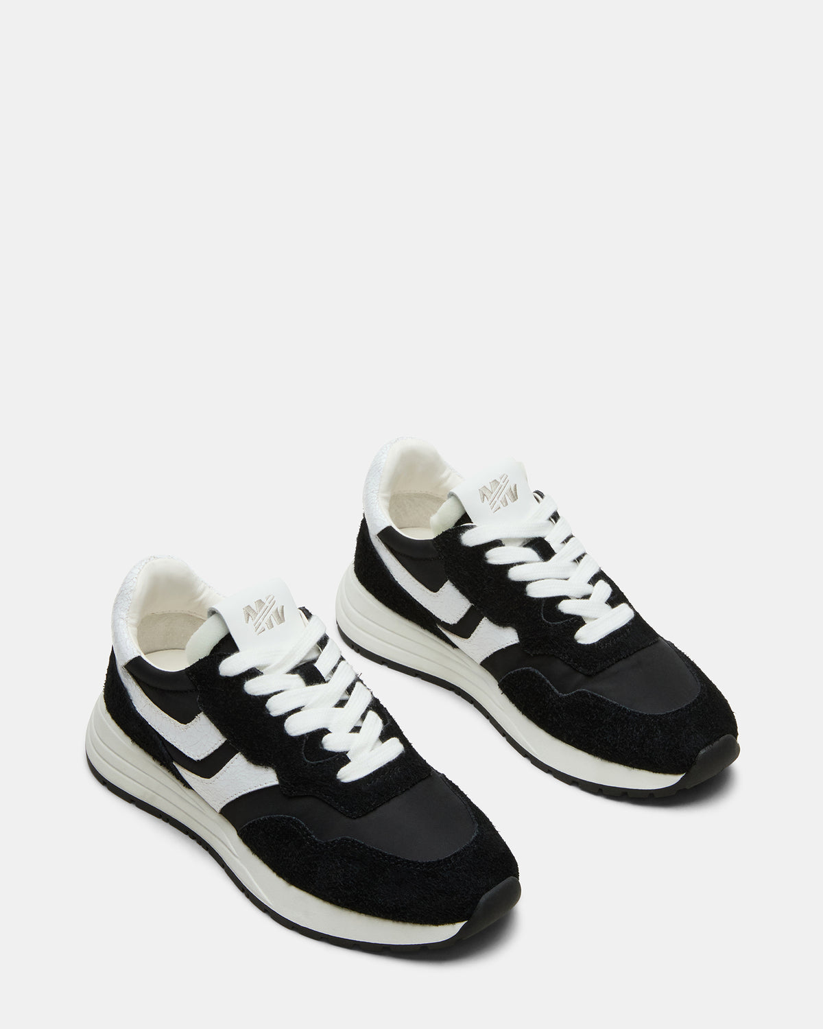 BURST Black Multi Women's Low-Top Lace-Up Sneaker | Steve Madden for Sale