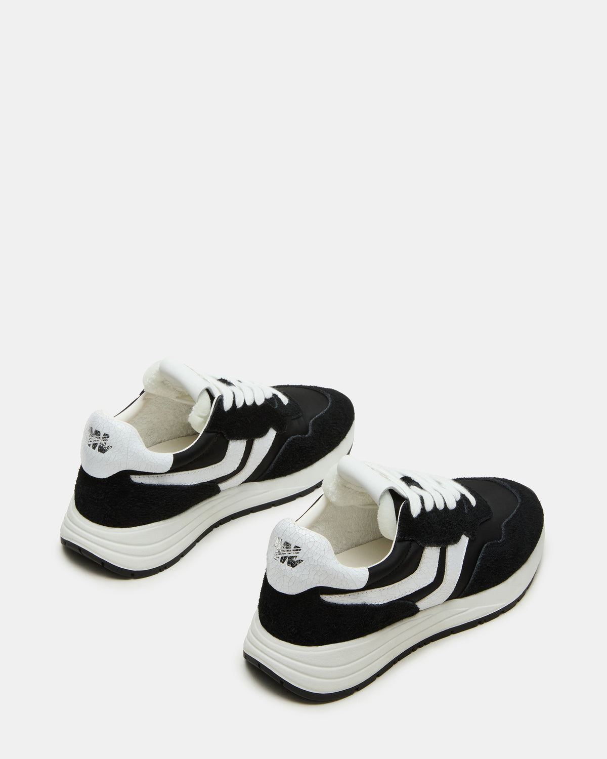 BURST Black Multi Women's Low-Top Lace-Up Sneaker | Steve Madden for Sale