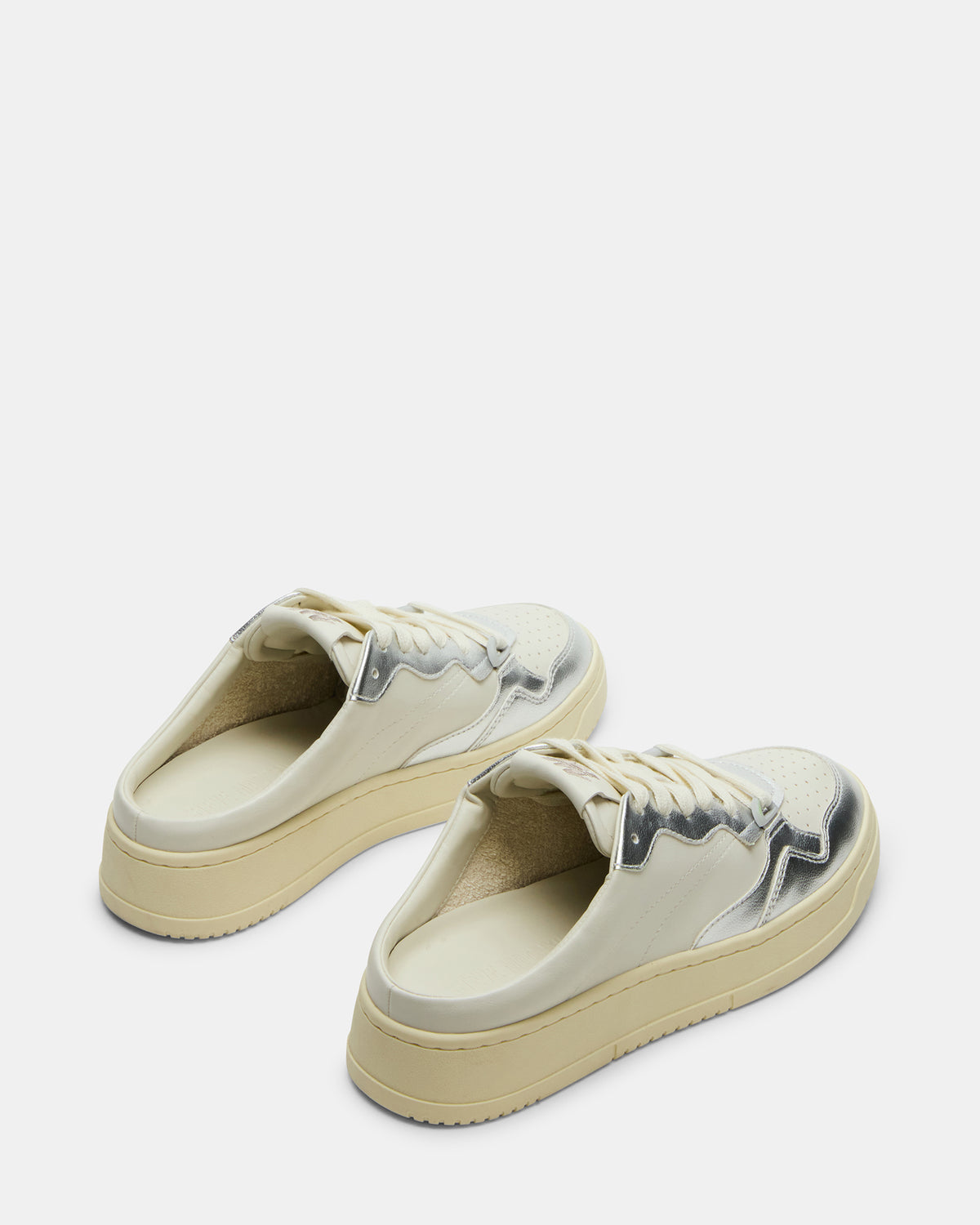 JENSEN Silver Multi Slip-On Low-Top Mule Sneaker | Women's Sneakers | Steve Madden discount