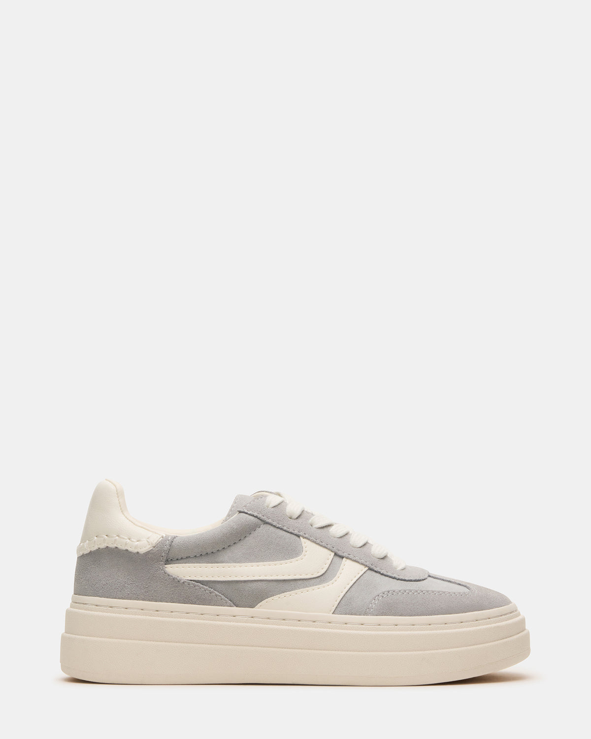 DODGE Grey Multi Low-Top Platform Women's Sneaker | Steve Madden US