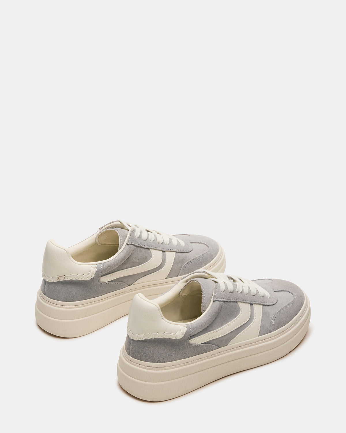 DODGE Grey Multi Low-Top Platform Women's Sneaker | Steve Madden US
