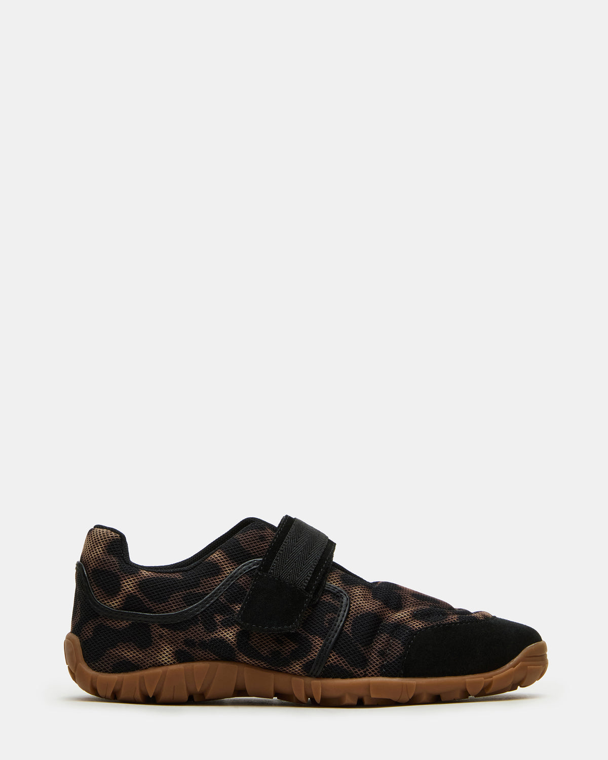 AGILITY Leopard Velcro Women's Mary Jane Low-Top Sneaker | Steve Madden on Sale
