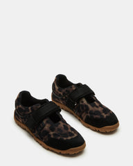 AGILITY Leopard Velcro Women's Mary Jane Low-Top Sneaker | Steve Madden on Sale
