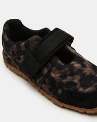 AGILITY Leopard Velcro Women's Mary Jane Low-Top Sneaker | Steve Madden on Sale