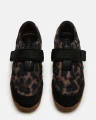 AGILITY Leopard Velcro Women's Mary Jane Low-Top Sneaker | Steve Madden on Sale