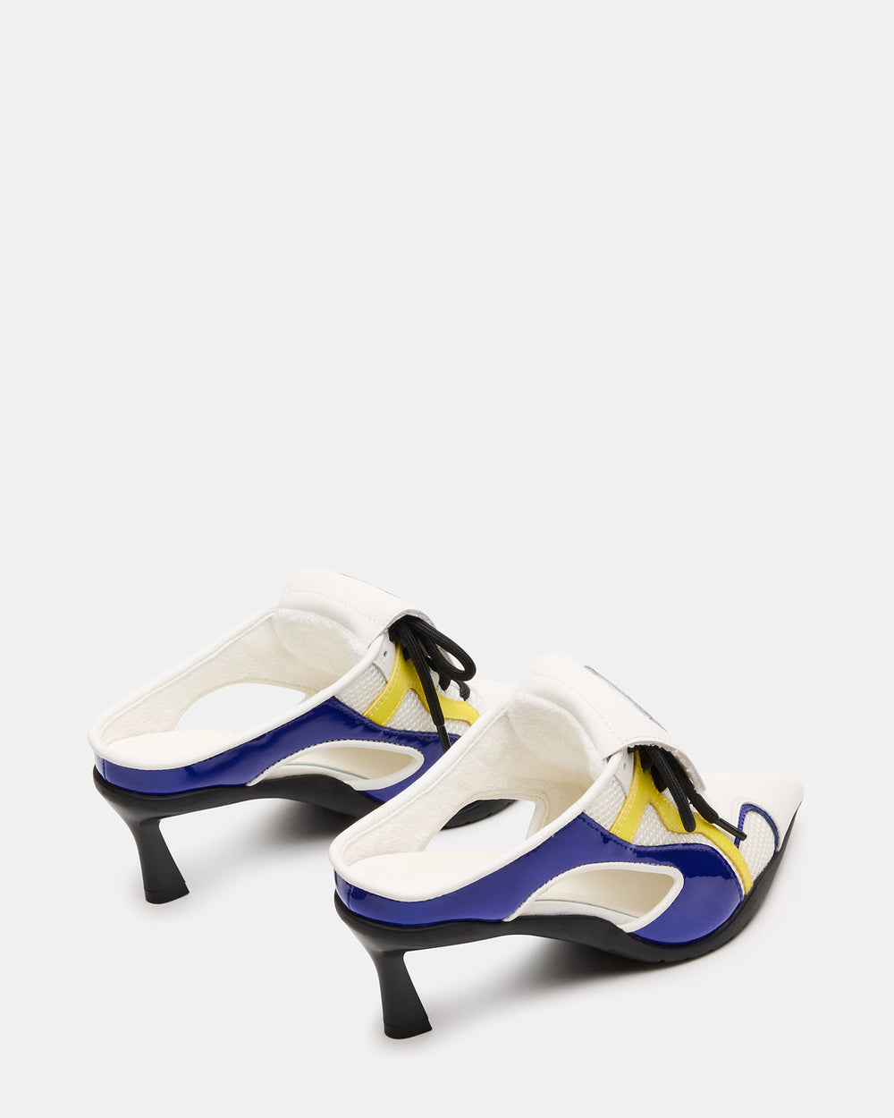 SHEVRON Blue Multi Pointed-Toe Lace-Up Women's Sneaker | Steve Madden near me