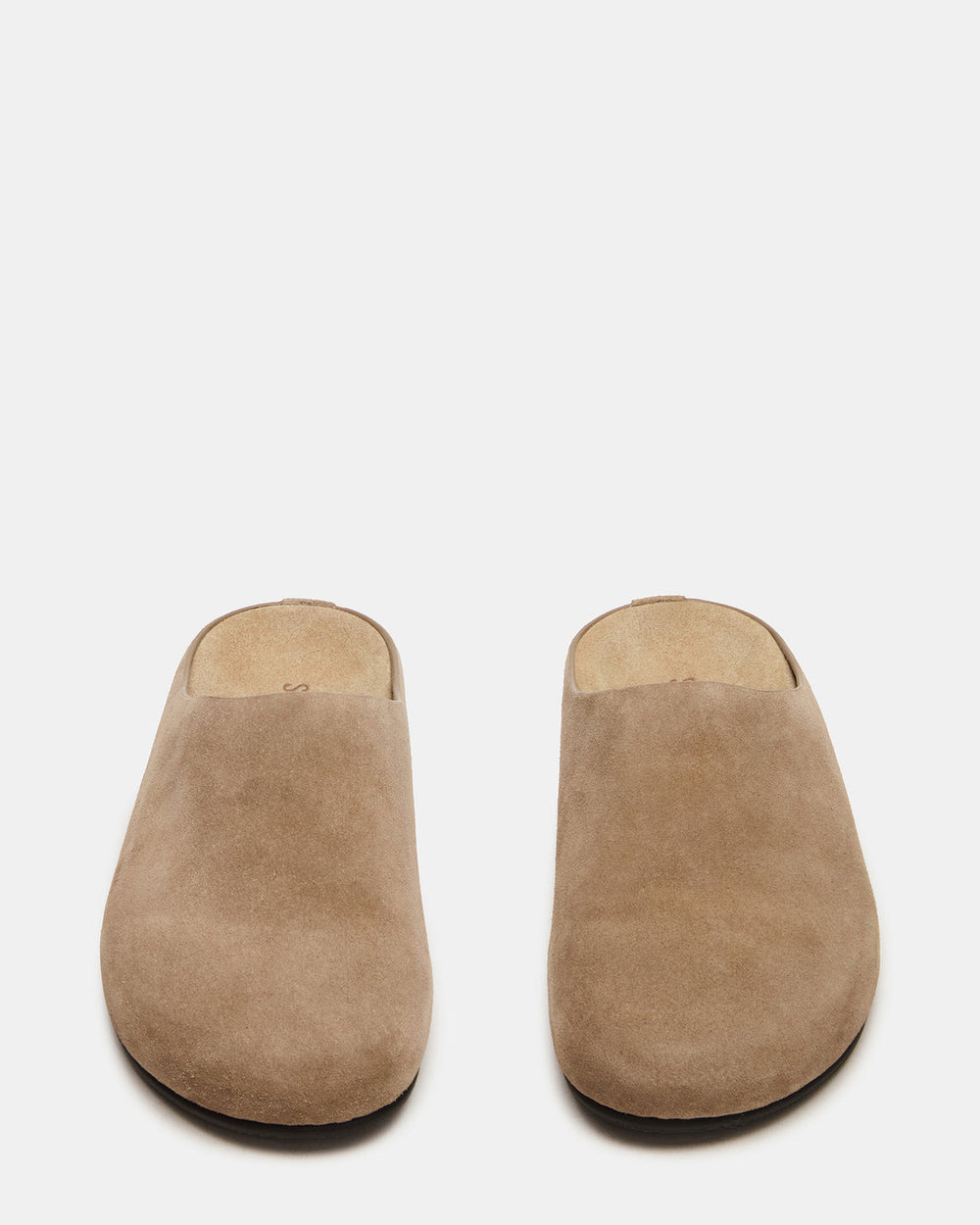 FERN Taupe Suede Mule Slip-On Round-Toe Women's Flat | Steve Madden near me