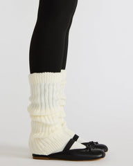 CUTESY Black Leather Slip-On Ballet Mule Women's Flat | Steve Madden online