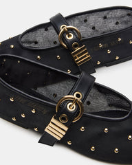 LUCIA FLAT & CHEYANN BAG BLACK BUNDLE | Steve Madden Sale