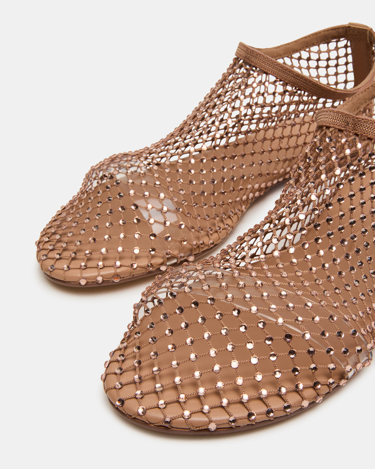 MINO Blush Rhinestones Women's Flat | Steve Madden Sale