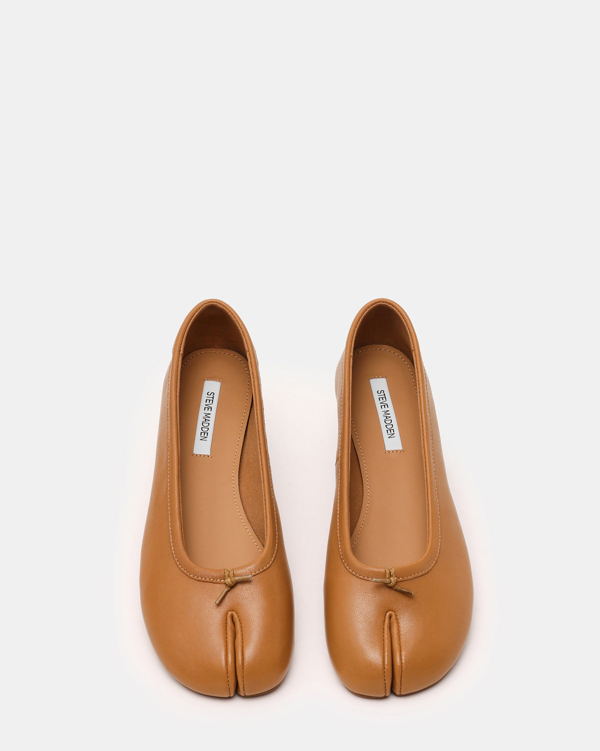 CALICO Tan Leather Split Toe Tabi Women's Ballet Flat | Steve Madden near me