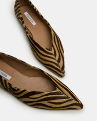 TOVI Tiger Pointed-Toe Ballet Women's Flat | Steve Madden Sale
