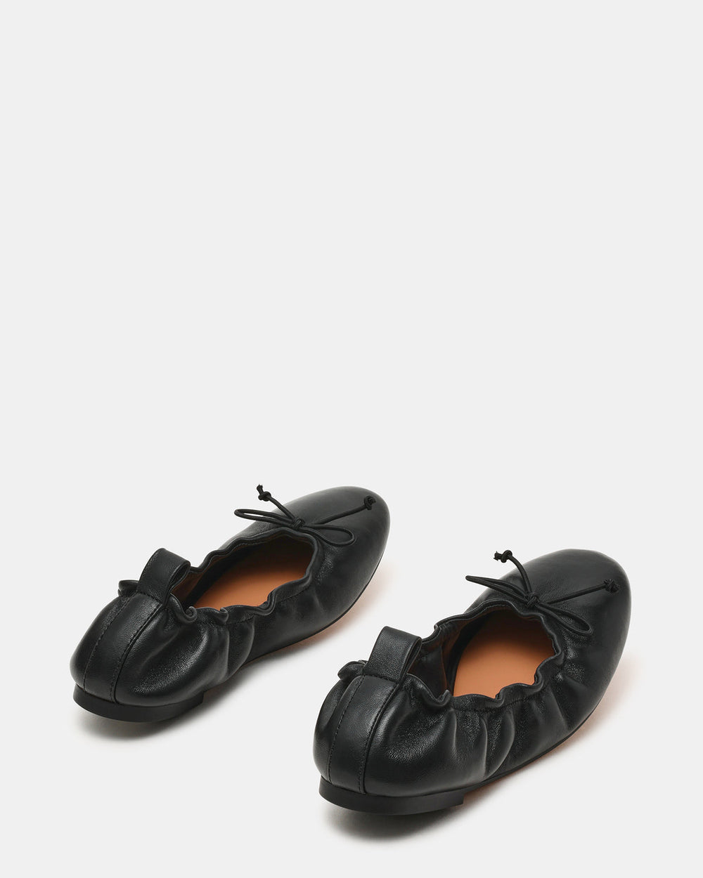 LANTI Black Leather Bow Round-Toe Women's Flat | Steve Madden near me