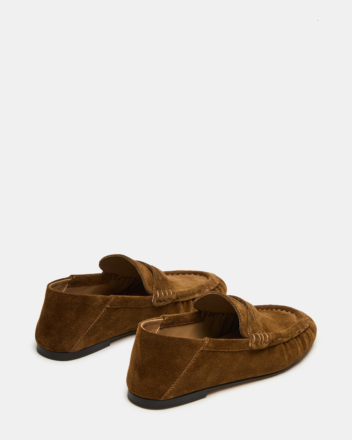 ROGER Taupe Suede Slip-On Women's Loafer | Steve Madden US