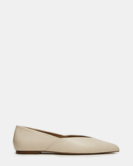 TOVI Bone Leather Pointed-Toe Ballet Women's Flat | Steve Madden outlet