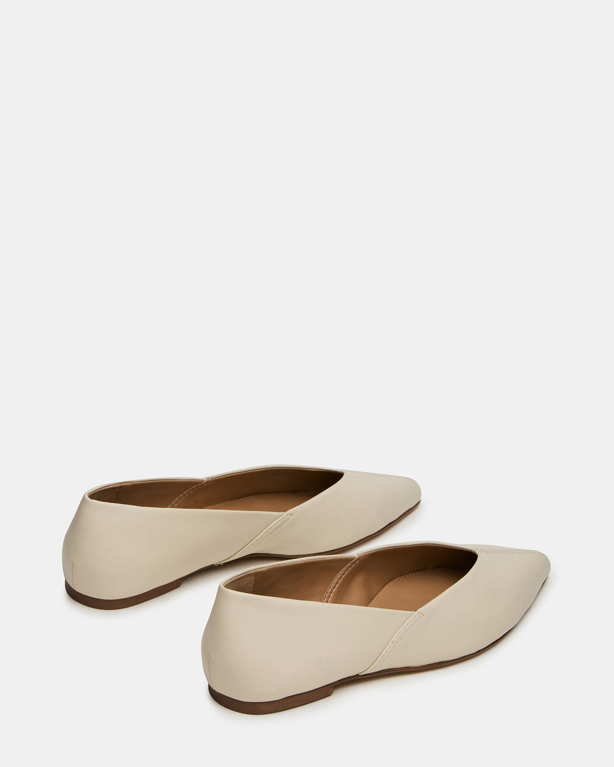 TOVI Bone Leather Pointed-Toe Ballet Women's Flat | Steve Madden outlet