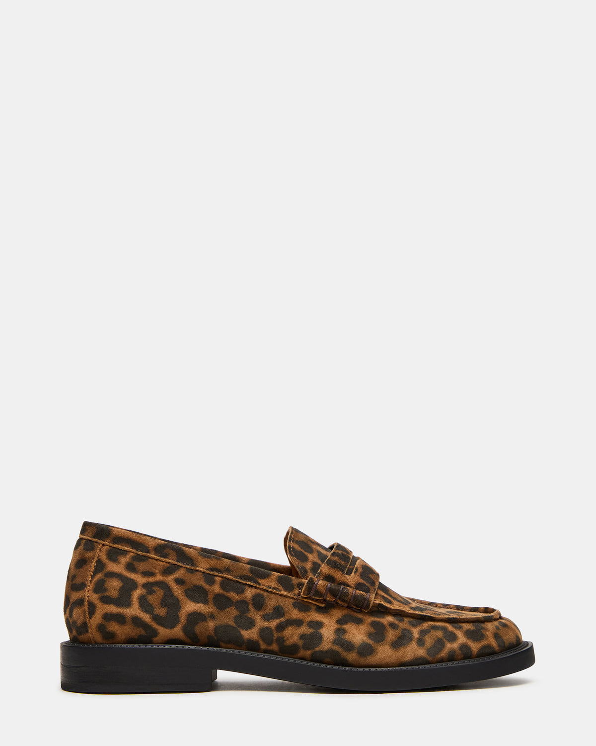 MADISON Leopard Suede Women's Penny Loafer | Steve Madden near me