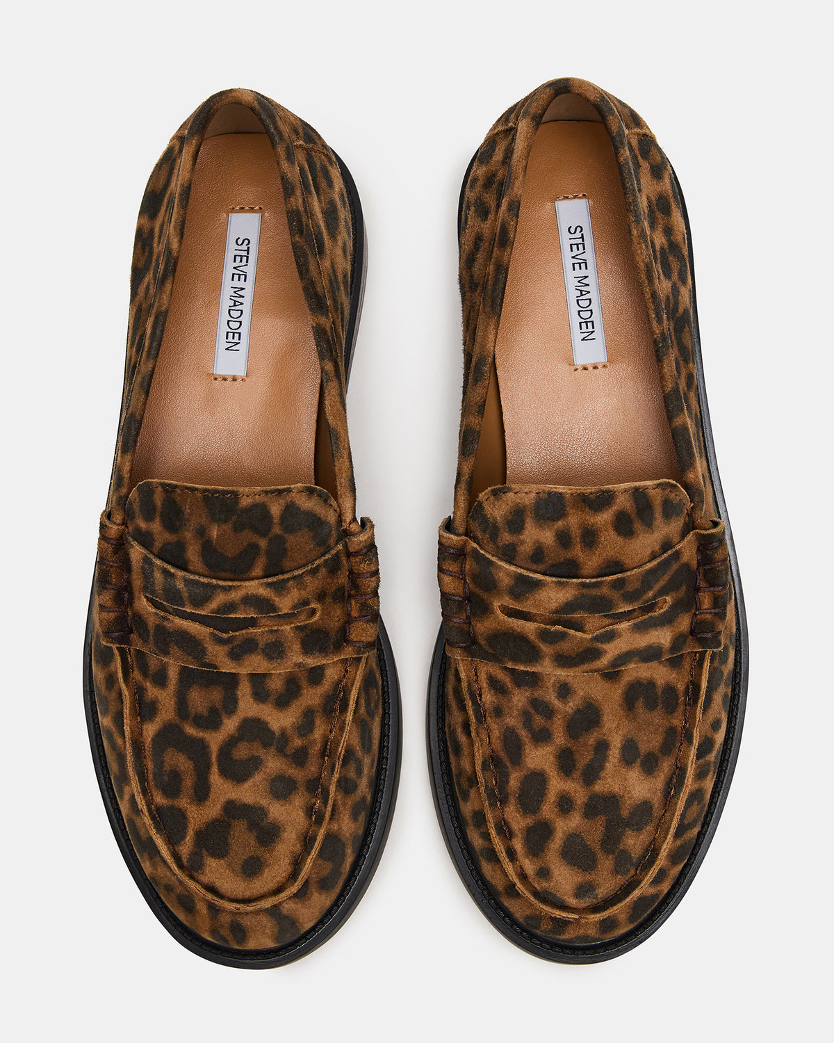 MADISON Leopard Suede Women's Penny Loafer | Steve Madden near me