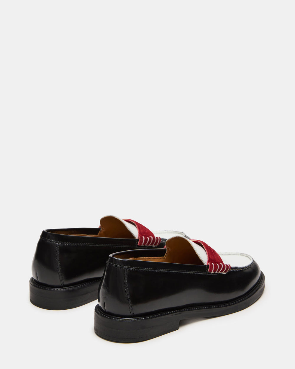 MADISON Black/Red Women's Penny Loafer | Steve Madden near me