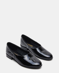 RANDALL Black Patent Ballet Women's Flat | Steve Madden outlet
