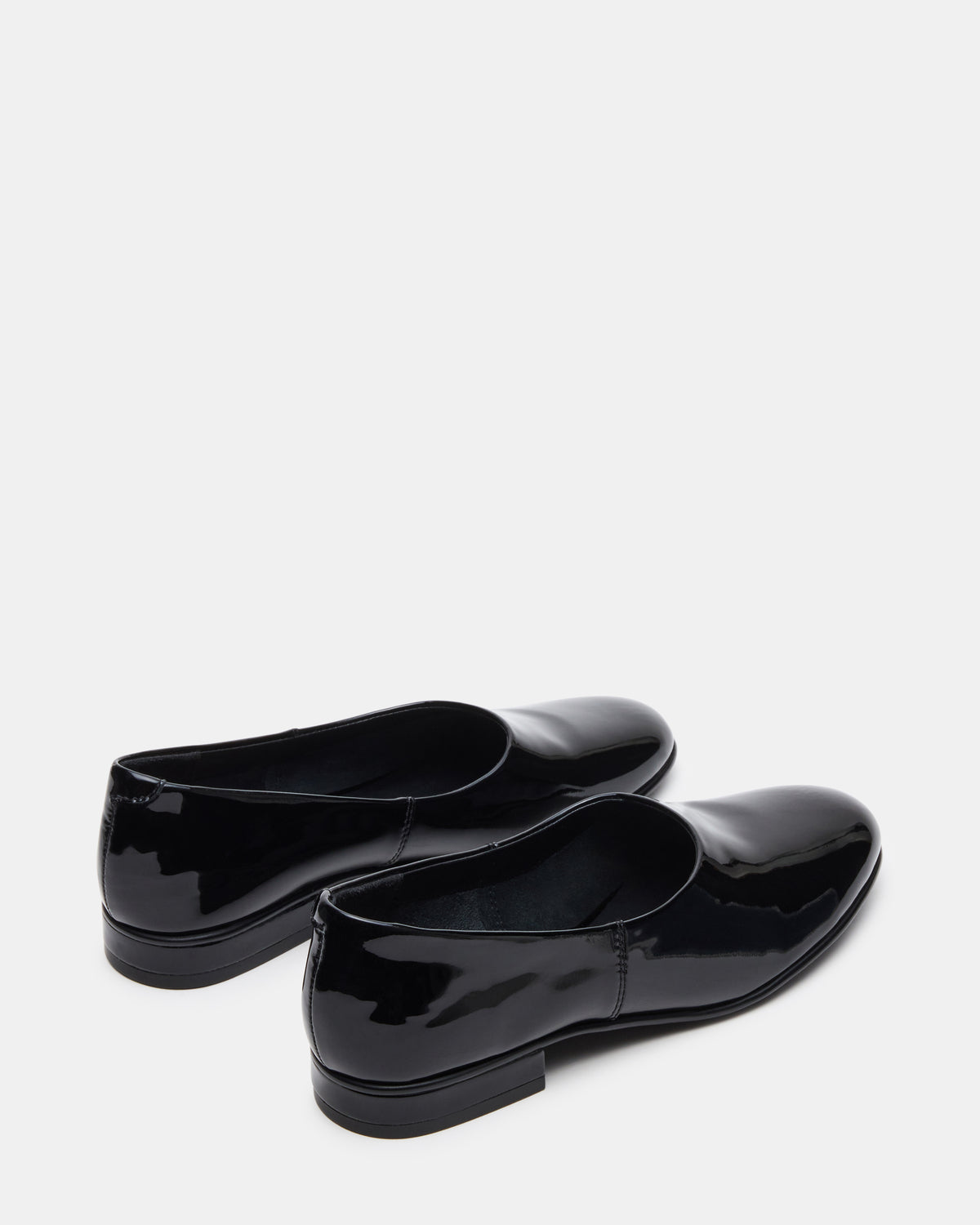 RANDALL Black Patent Ballet Women's Flat | Steve Madden outlet