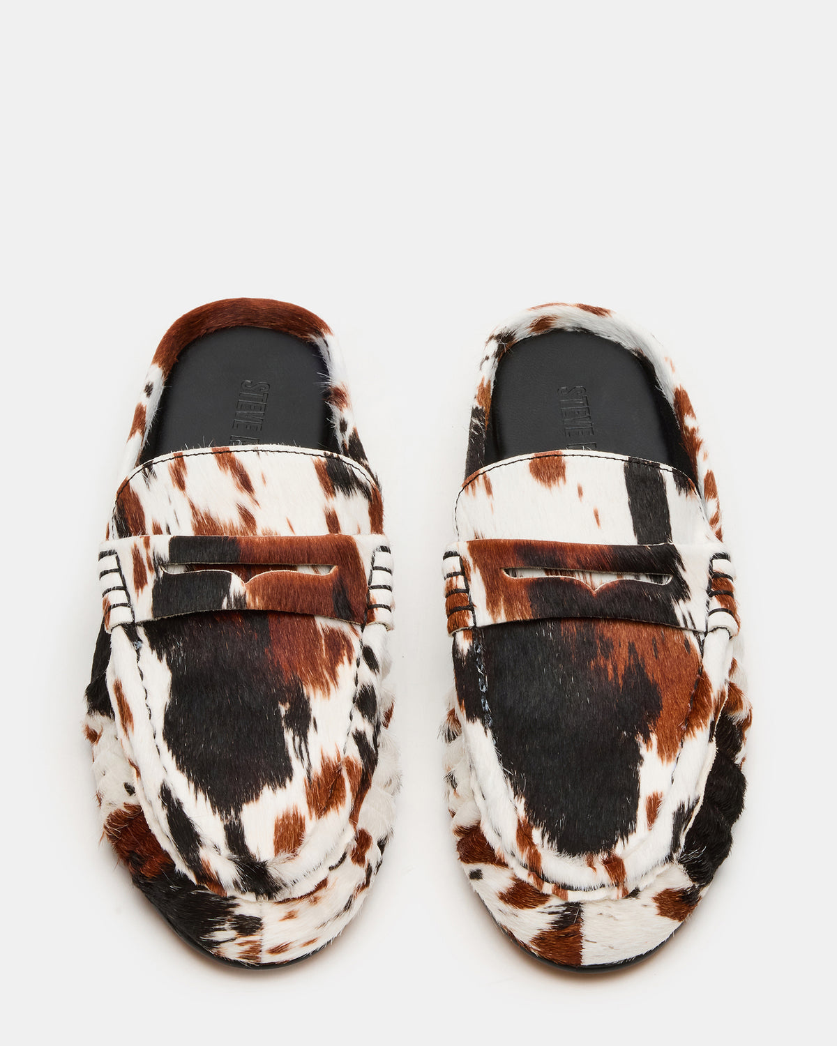 RAFE Brown Multi Slip-On Mule Women's Flat | Steve Madden Sale