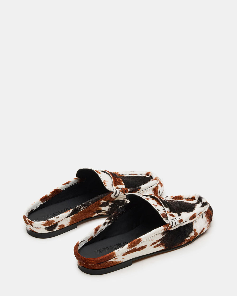RAFE Brown Multi Slip-On Mule Women's Flat | Steve Madden Sale