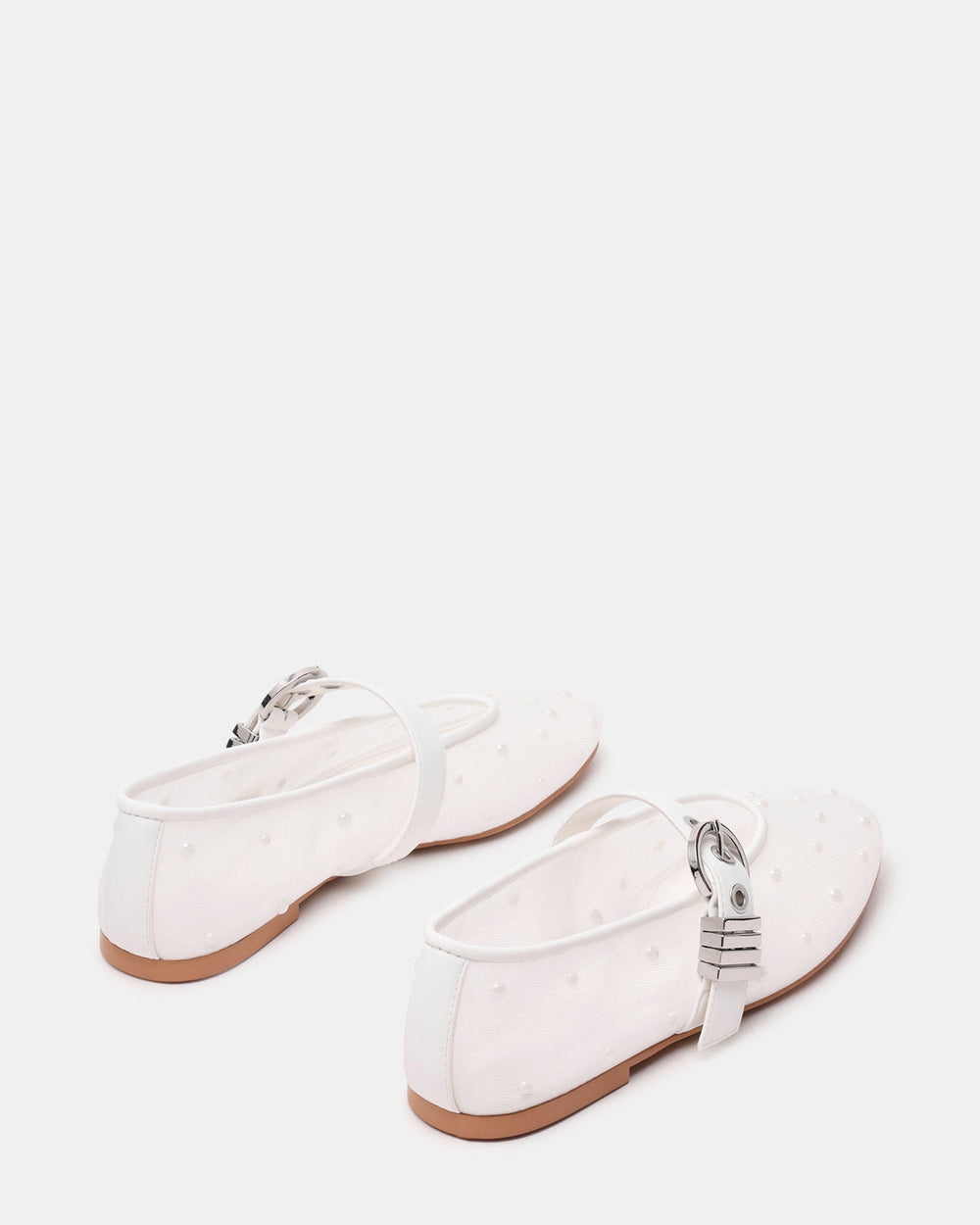 LUCIA Pearl Mesh Mary Jane Ballet Women's Flat | Steve Madden near me