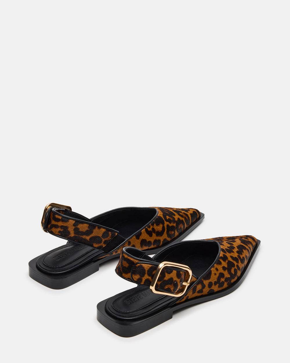 SHAY Leopard Pointed-Toe Slingback Ballet Women's Flat | Steve Madden online