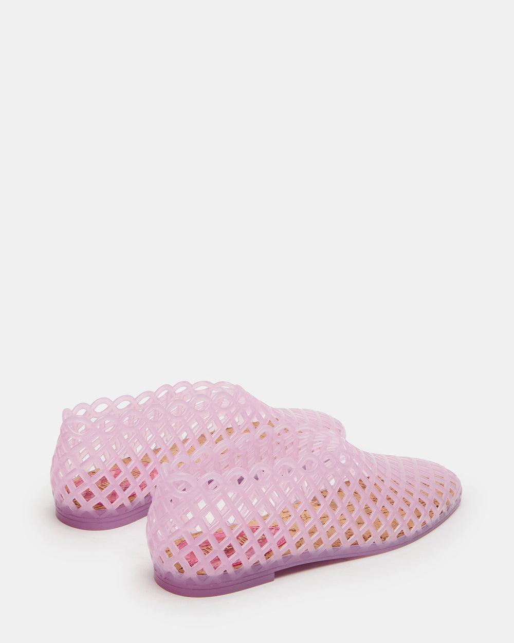 GROVE Pink Square-Toe Jelly Women's Flat | Steve Madden outlet