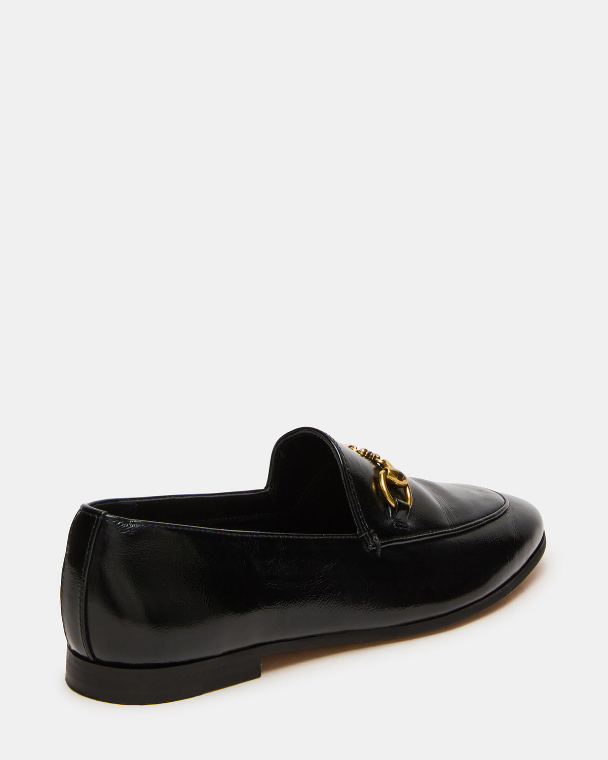GRAFTON Black Leather Women's Loafer | Steve Madden on Sale