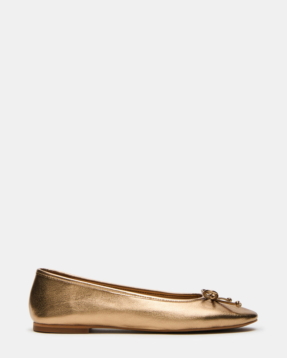 VIXEN Gold Women's Ballet Flats | Steve Madden discount